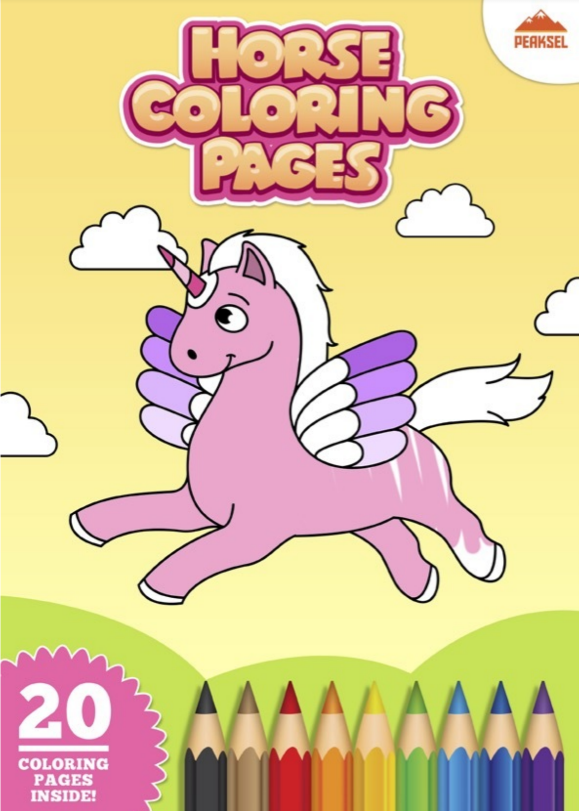 horse coloring pages