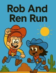 Rob and Ren sit in the sun to dry Rob’s red hat after it falls in a muddy rut.