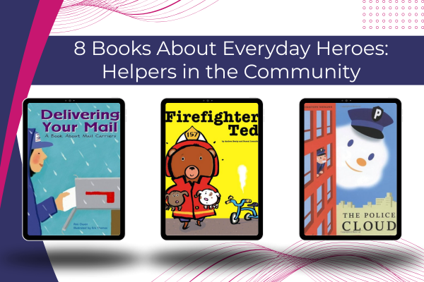 Books about firefighters, police officers, and community helpers for young readers.